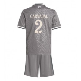 Real Madrid Daniel Carvajal #2 Derde tenue Kids 2024-25 Korte Mouw (+ Korte broeken)